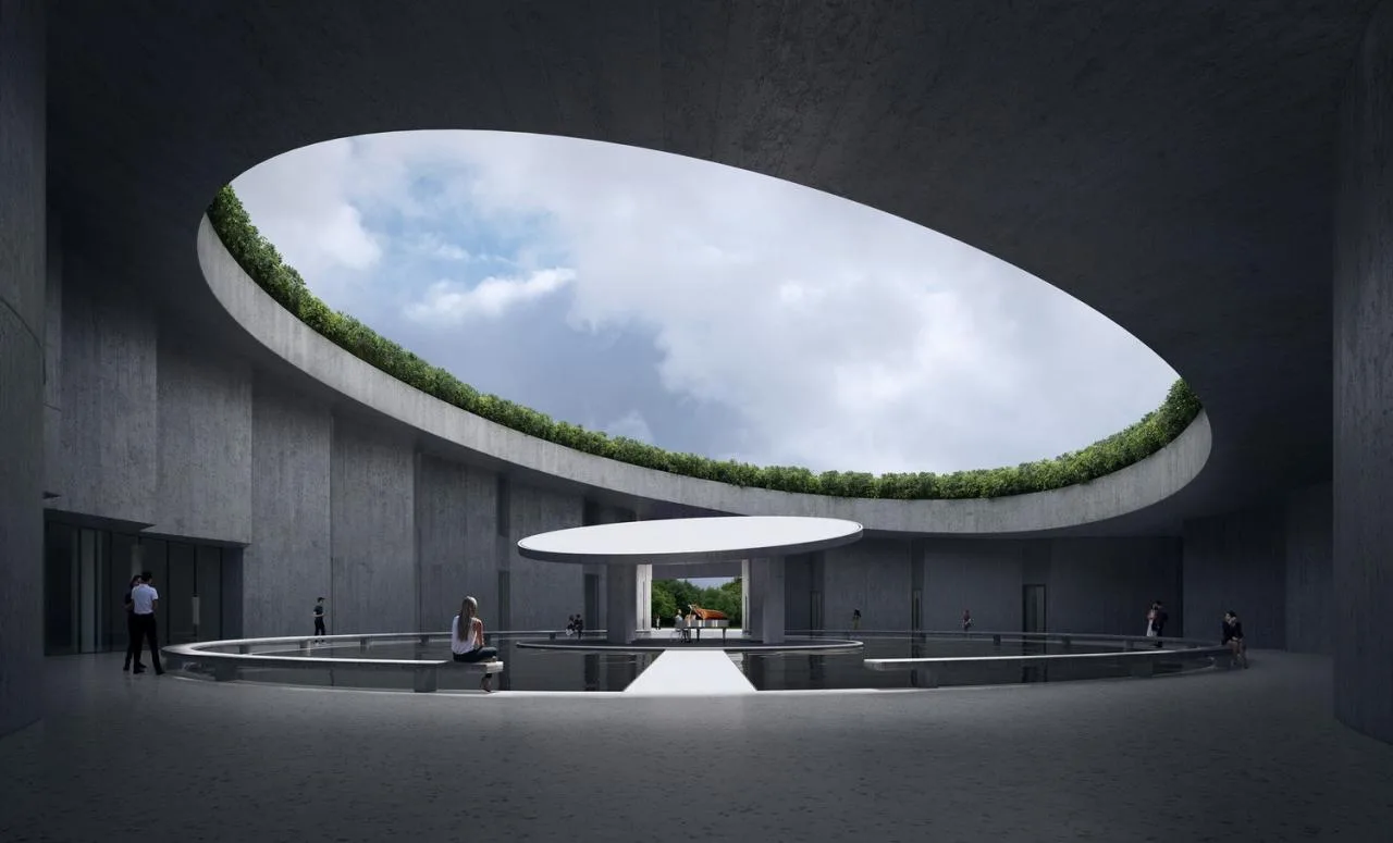 BIM Architecture | Anji 'Two Mountains' Future Science and Technology City Cultural and Art Center/MAD Ma Yansong's New Work