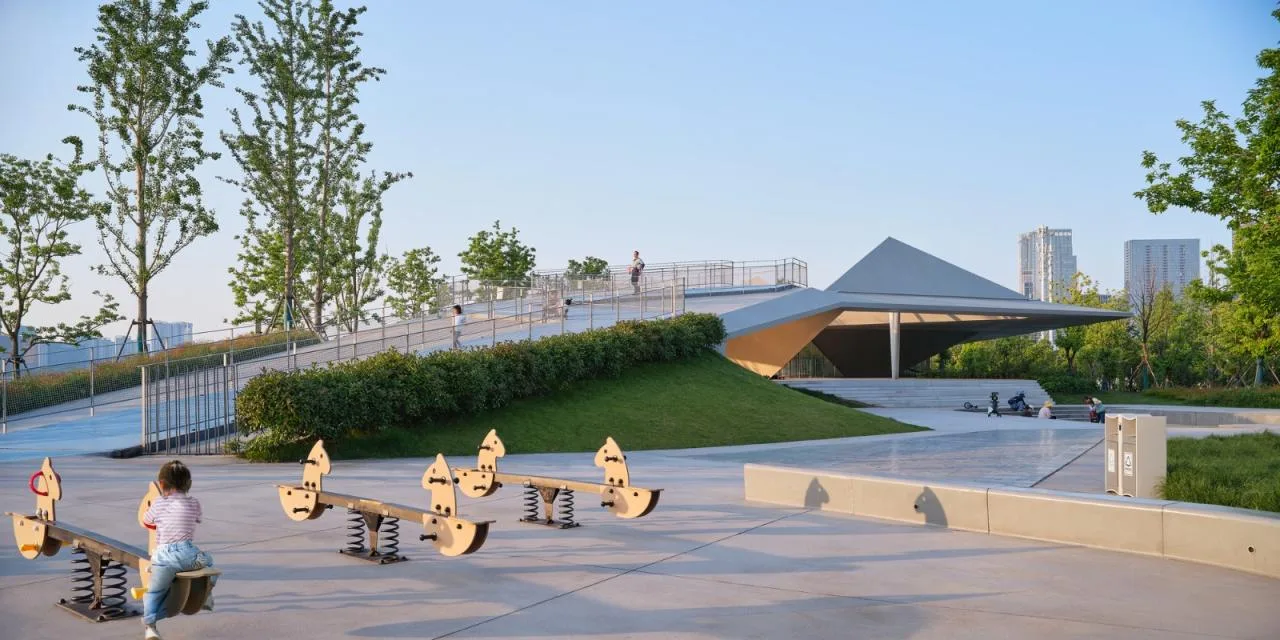 BIM Architecture | Hangzhou Binjiang Public Space · Sanqiao Asian Games Park/Tongji Original Design Studio