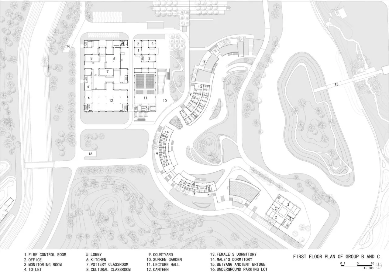BIM Architecture | Wuhan Sponge Park Study+Visitor Center/UAO Ruituo Design