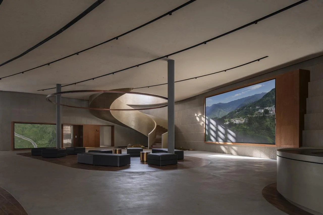 BIM Architecture | Three Gorges Tea Tourism Town Exhibition Center/Architecture Camp Design Studio