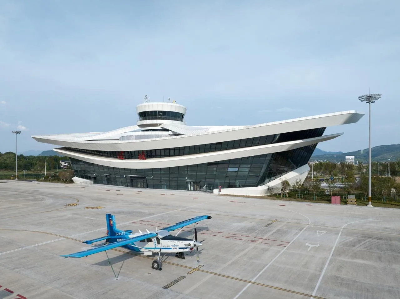 BIM Architecture | Hangzhou Asian Games Supporting Facilities: Qiandao Lake General Airport Terminal/Jinglan Building