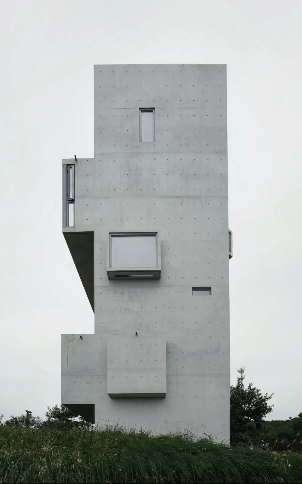 BIM Architecture | Cliff Top Cafe and Tower Residence • Architectural Firm (TAO)