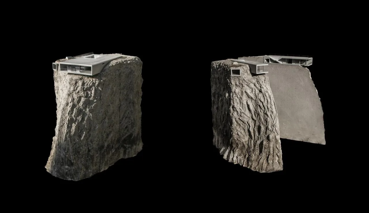 BIM Architecture | Cliff Top Cafe and Tower Residence • Architectural Firm (TAO)