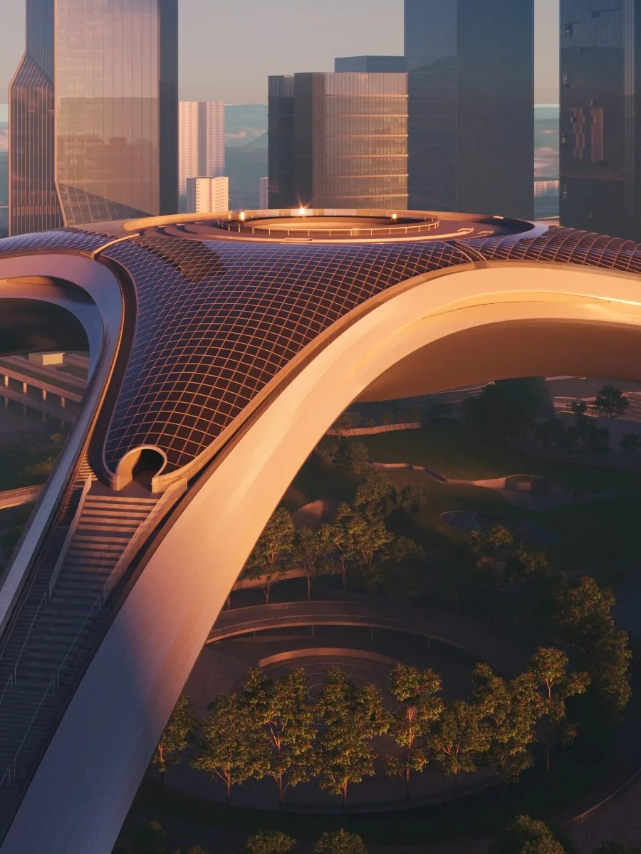 BIM Architecture | Shenzhen Super Core Green Core/MAD Ma Yansong