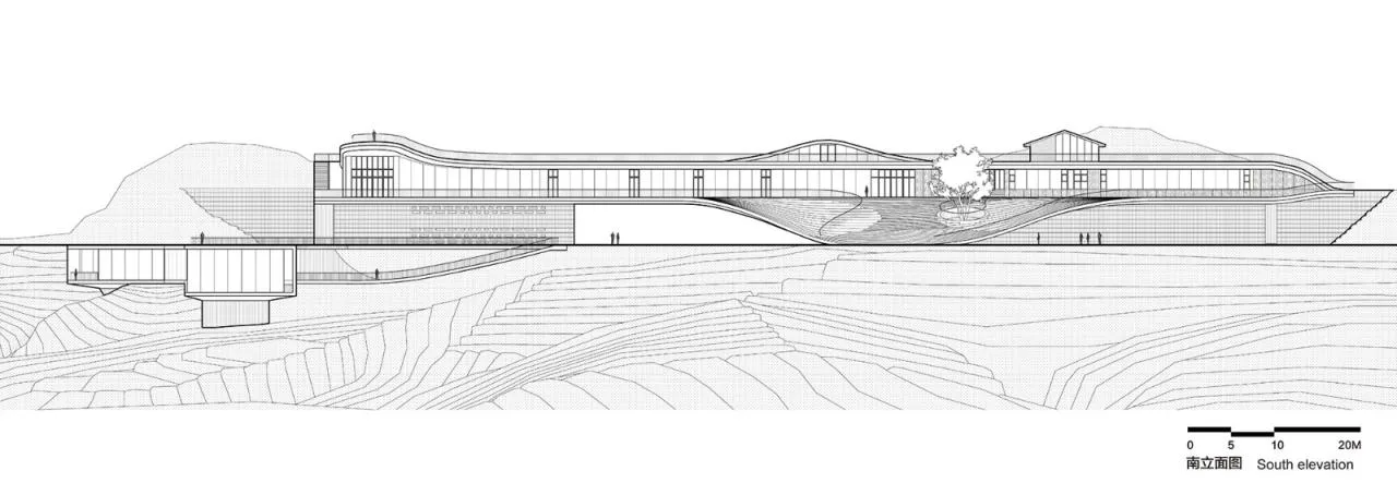 BIM Architecture | Three Gorges Tea Tourism Town Exhibition Center/Architecture Camp Design Studio
