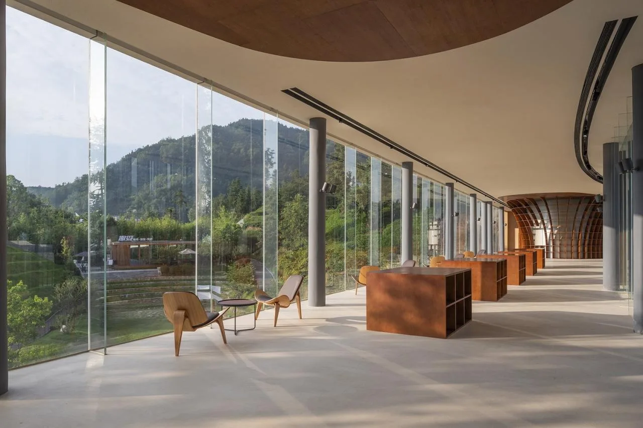 BIM Architecture | Three Gorges Tea Tourism Town Exhibition Center/Architecture Camp Design Studio
