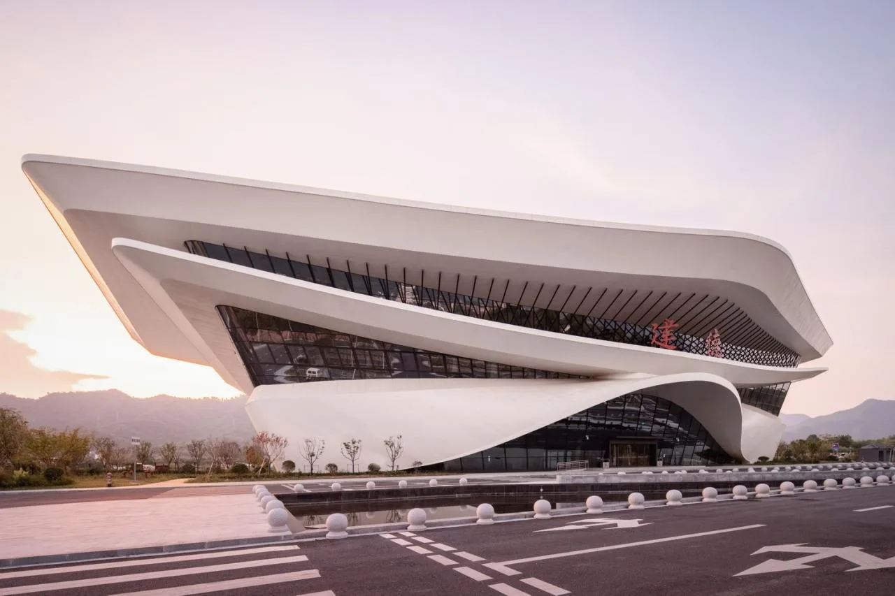 BIM Architecture | Hangzhou Asian Games Supporting Facilities: Qiandao Lake General Airport Terminal/Jinglan Building