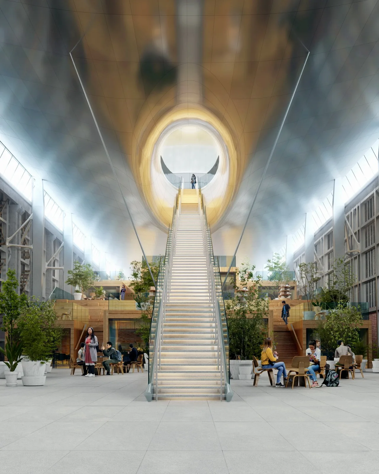 BIM Architecture | Ark: Design Proposal for the Renovation of the Ten Thousand Meter Warehouse at Shanghai Zhangjiang Cement Plant/MAD
