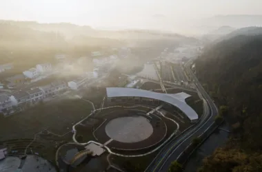 BIM Architecture: Wufu Mountain & Water Dragon Family Banquet by Lowercase Architecture-BIM WORLD