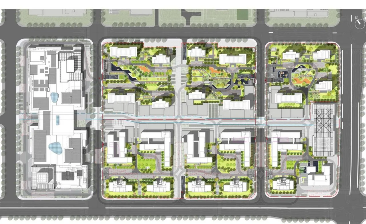 BIM Architecture | Hangzhou Asian Games Village Technical Officer Village: Future Community of Small Streets and Secret Roads/Goa Elephant Design