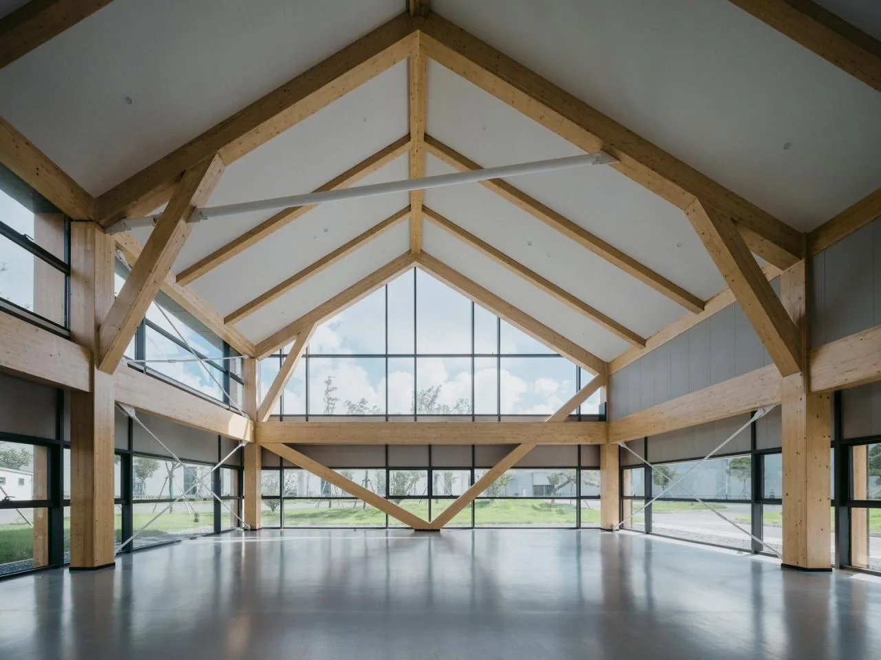 BIM Architecture | Wooden Home - Dafeng Wooden Structure R&D Center/CATS