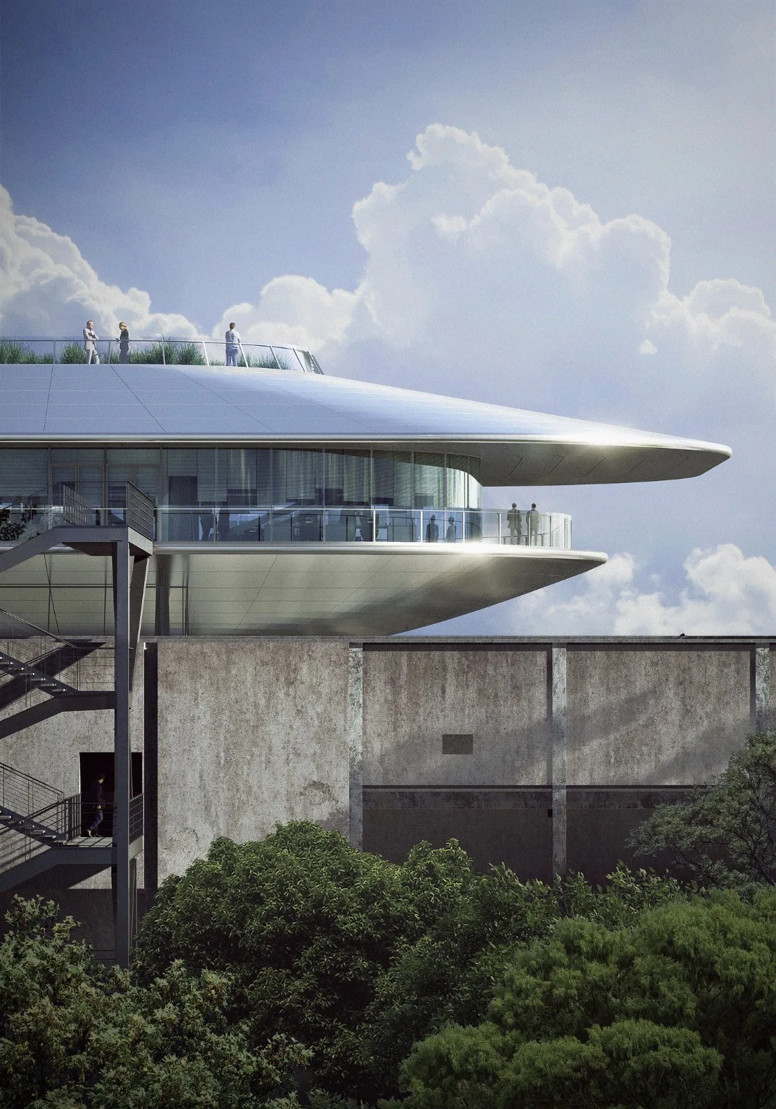 BIM Architecture | Ark: Design Proposal for the Renovation of the Ten Thousand Meter Warehouse at Shanghai Zhangjiang Cement Plant/MAD