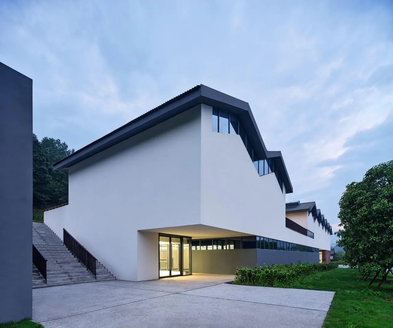 BIM Architecture | Xuefeng Literature Museum/Tongji Institute Linhe Architecture Studio