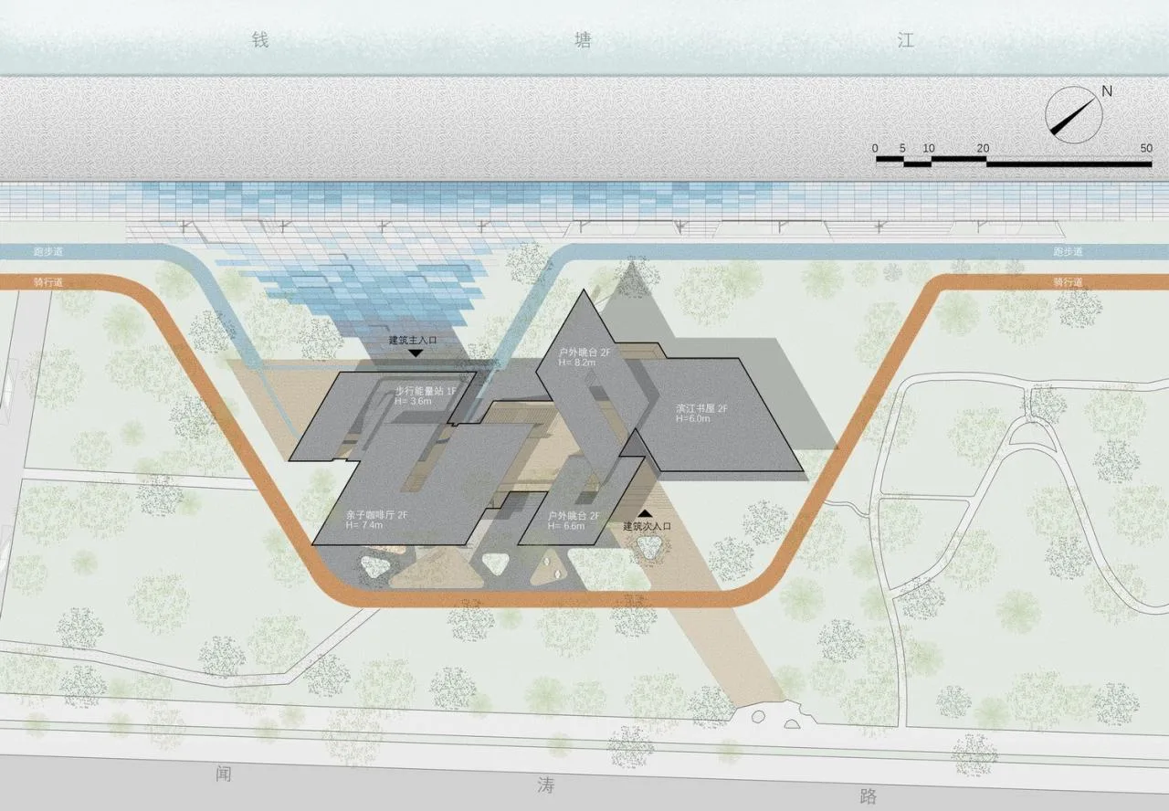 BIM Architecture | Hangzhou Binjiang Public Space · Fengyuanyi/Tongji Original Design Studio
