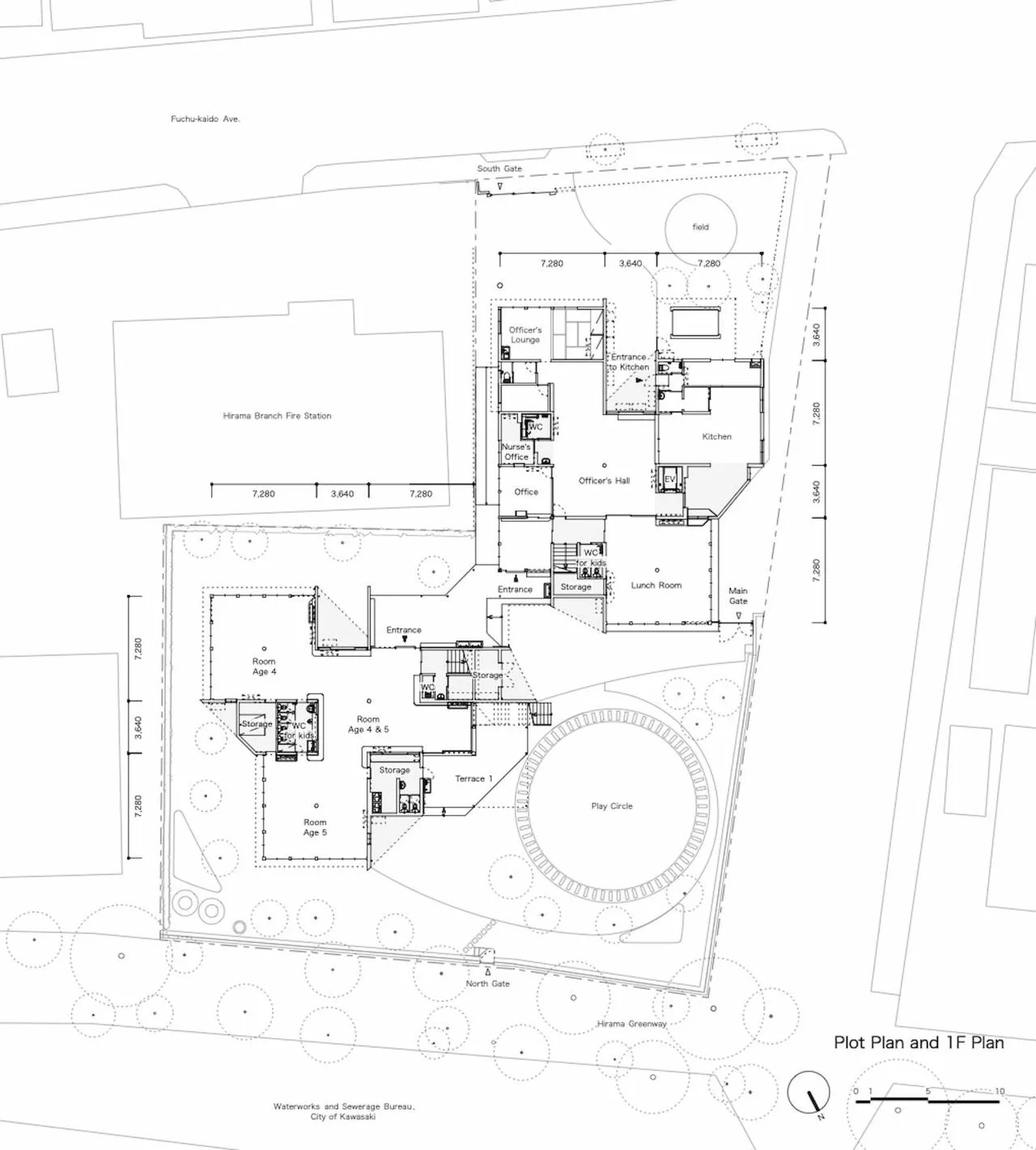 BIM Architecture | Big Windmill, Kashiwada Nursery/TERRAIN Architects