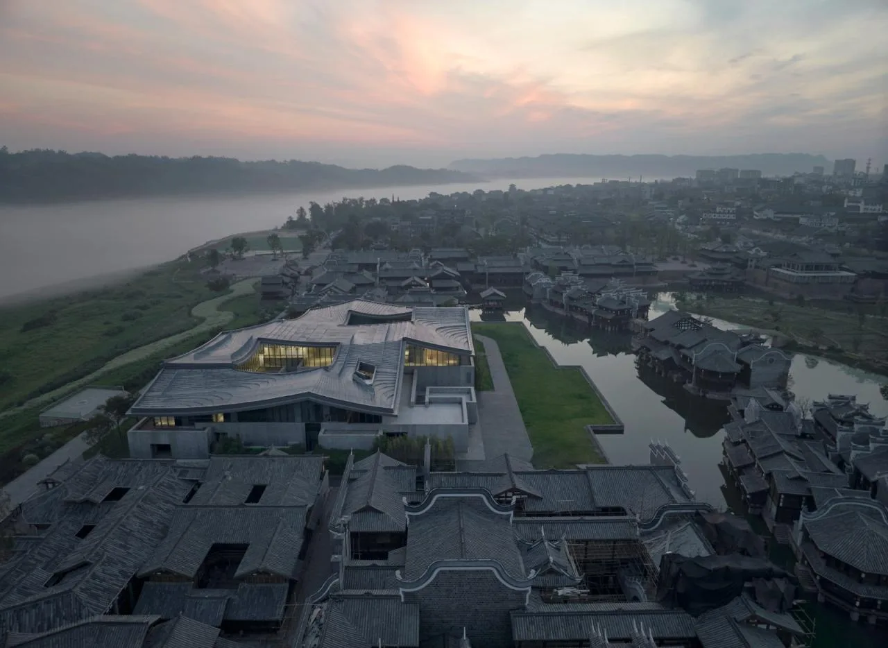 BIM Architecture | Lizhuang Cultural Anti Japanese War Museum/Tongji Original Design Studio