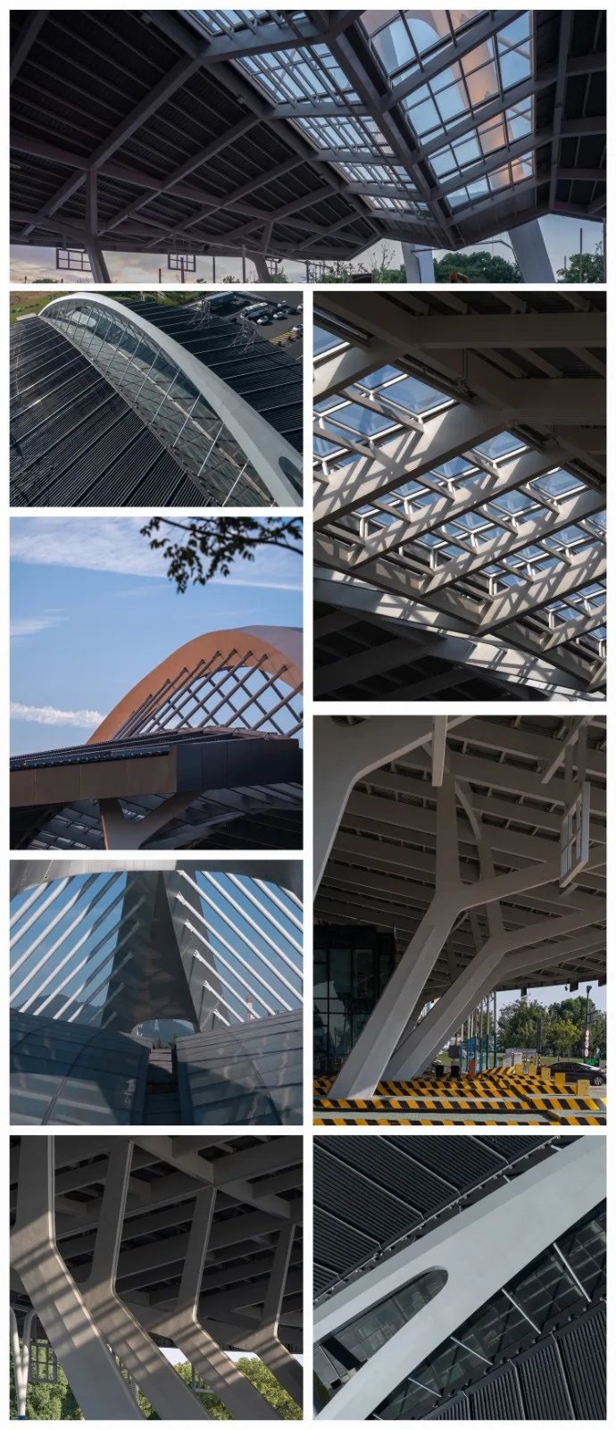 BIM Architecture | Hangzhou Ningbo Expressway Shaoxing Toll Station/Ren Tian Architecture