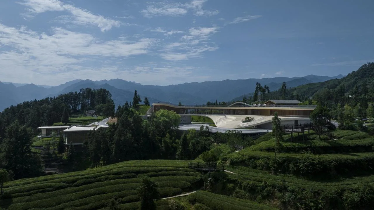 BIM Architecture | Three Gorges Tea Tourism Town Exhibition Center/Architecture Camp Design Studio