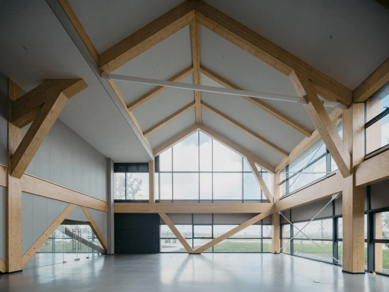 BIM Architecture | Wooden Home - Dafeng Wooden Structure R&D Center/CATS