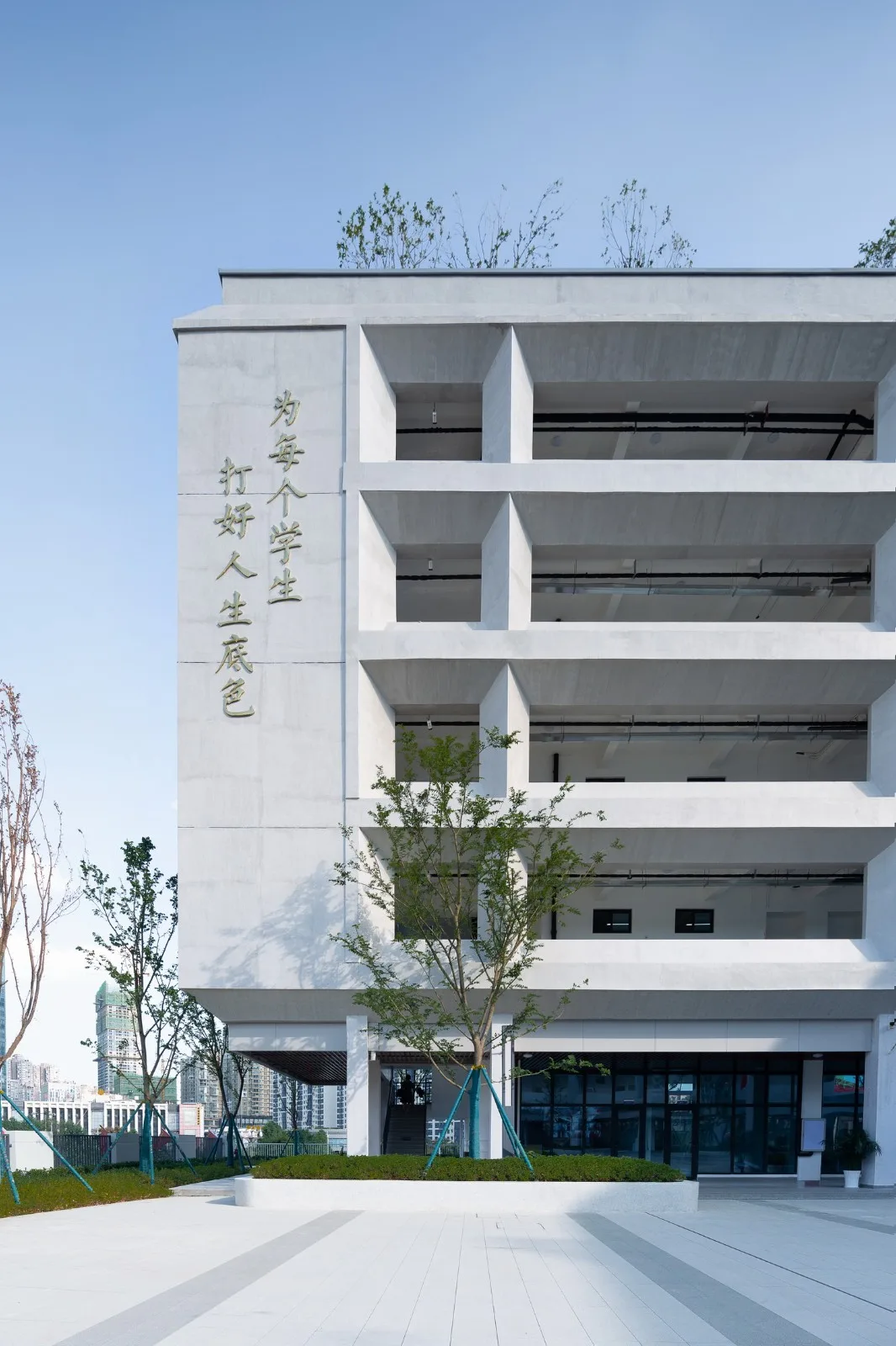 BIM architecture | Growing freely like organic life: Guanshanhu District No.8 Middle School, Guiyang