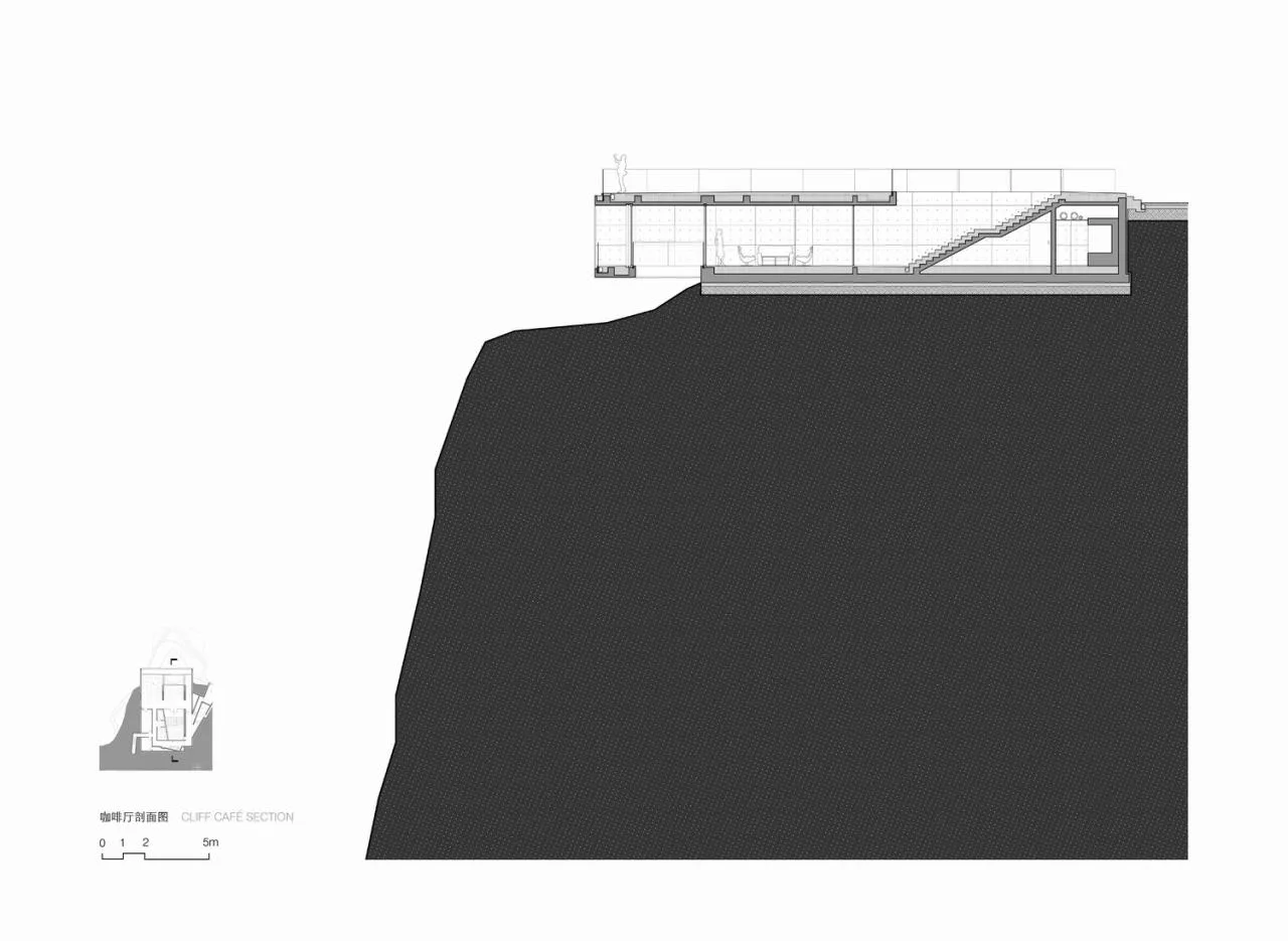 BIM Architecture | Cliff Top Cafe and Tower Residence • Architectural Firm (TAO)