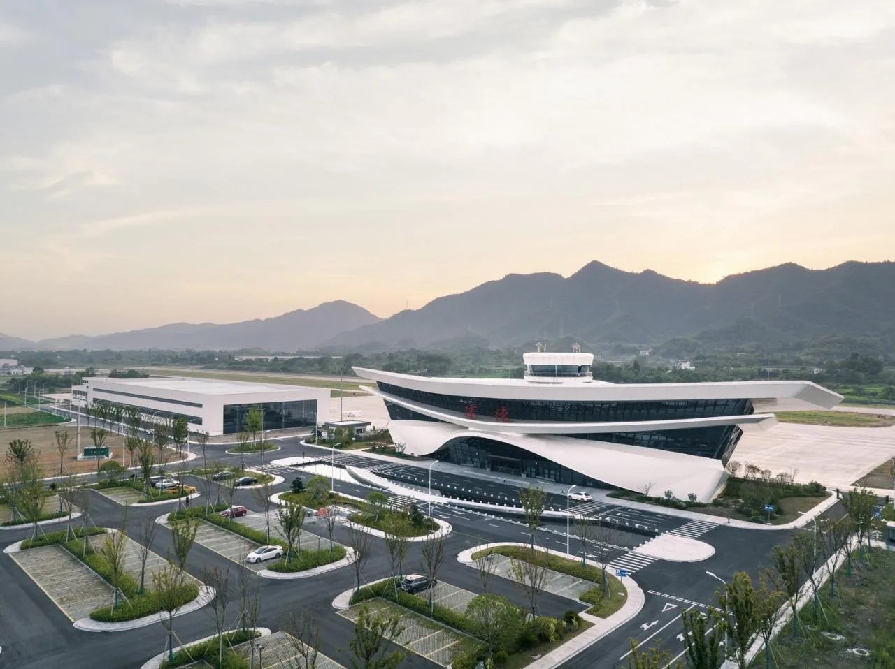 BIM Architecture | Hangzhou Asian Games Supporting Facilities: Qiandao Lake General Airport Terminal/Jinglan Building