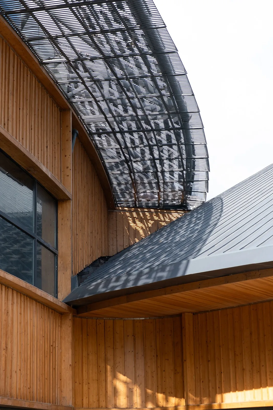 BIM Architecture | Wooden Home - Dafeng Wooden Structure R&D Center/CATS