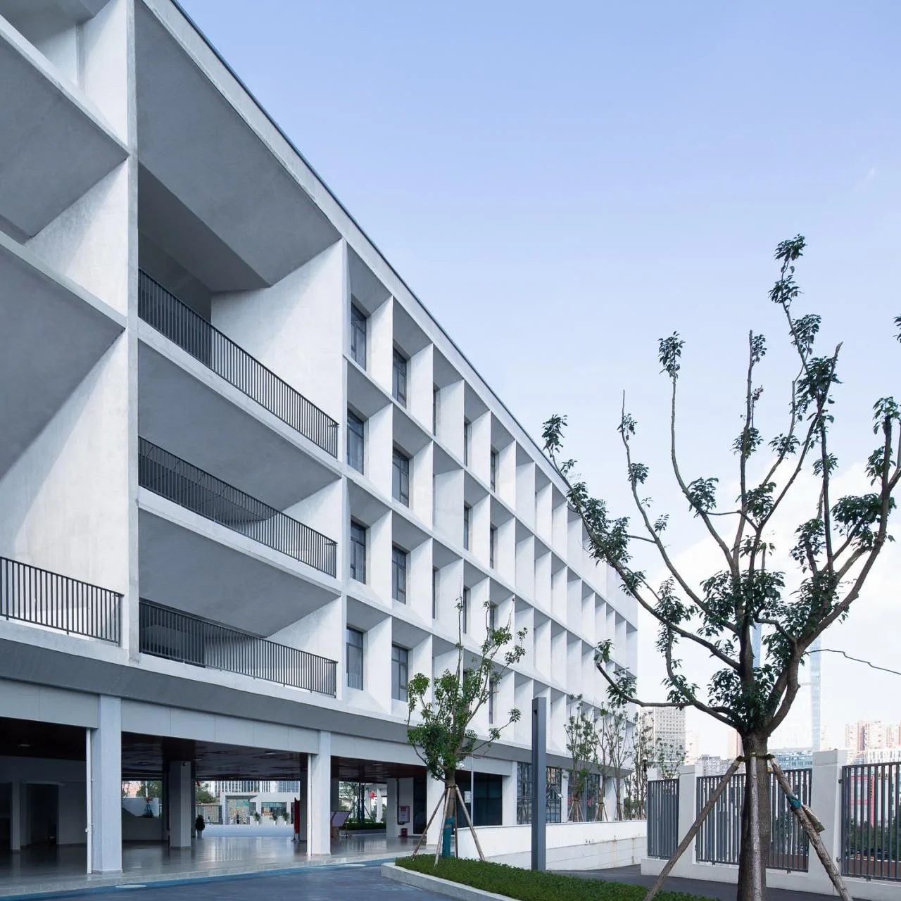 BIM architecture | Growing freely like organic life: Guanshanhu District No.8 Middle School, Guiyang