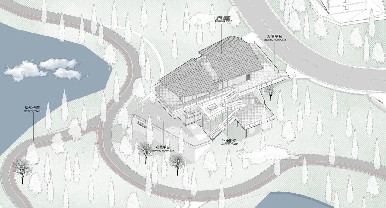 BIM Architecture | Fuling Huigu Lake Science and Technology Innovation Town Bailuwan Demonstration Zone/Yueji Architecture