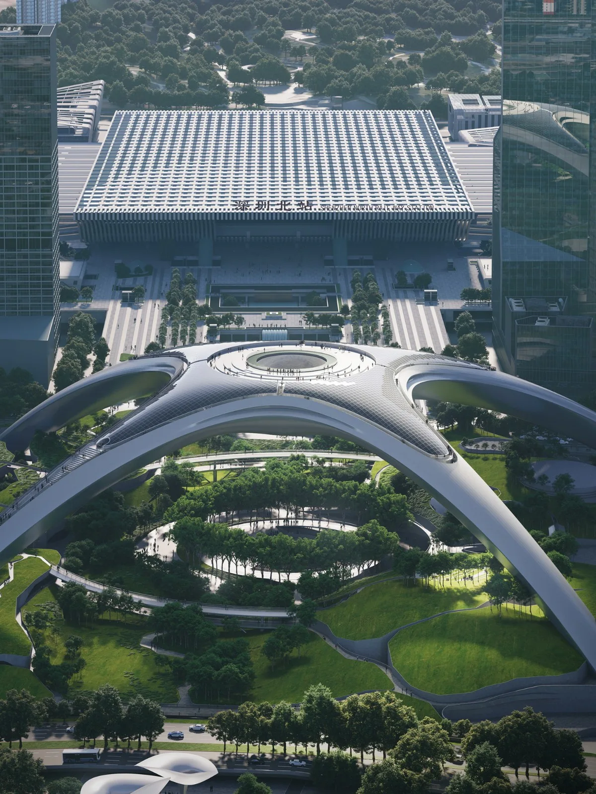 BIM Architecture | Shenzhen Super Core Green Core/MAD Ma Yansong