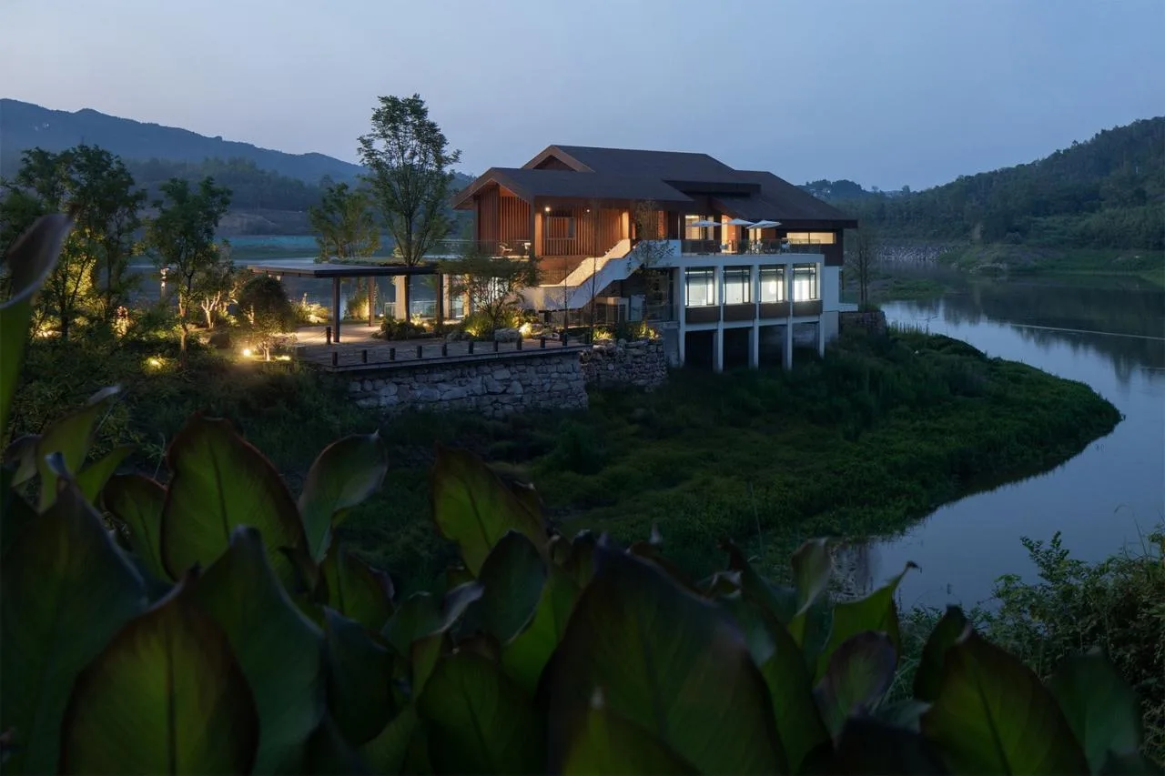 BIM Architecture | Fuling Huigu Lake Science and Technology Innovation Town Bailuwan Demonstration Zone/Yueji Architecture