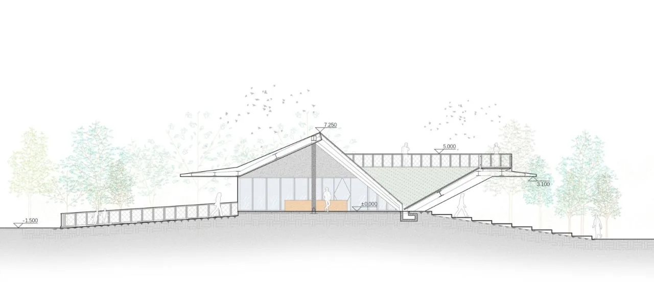 BIM Architecture | Hangzhou Binjiang Public Space · Sanqiao Asian Games Park/Tongji Original Design Studio