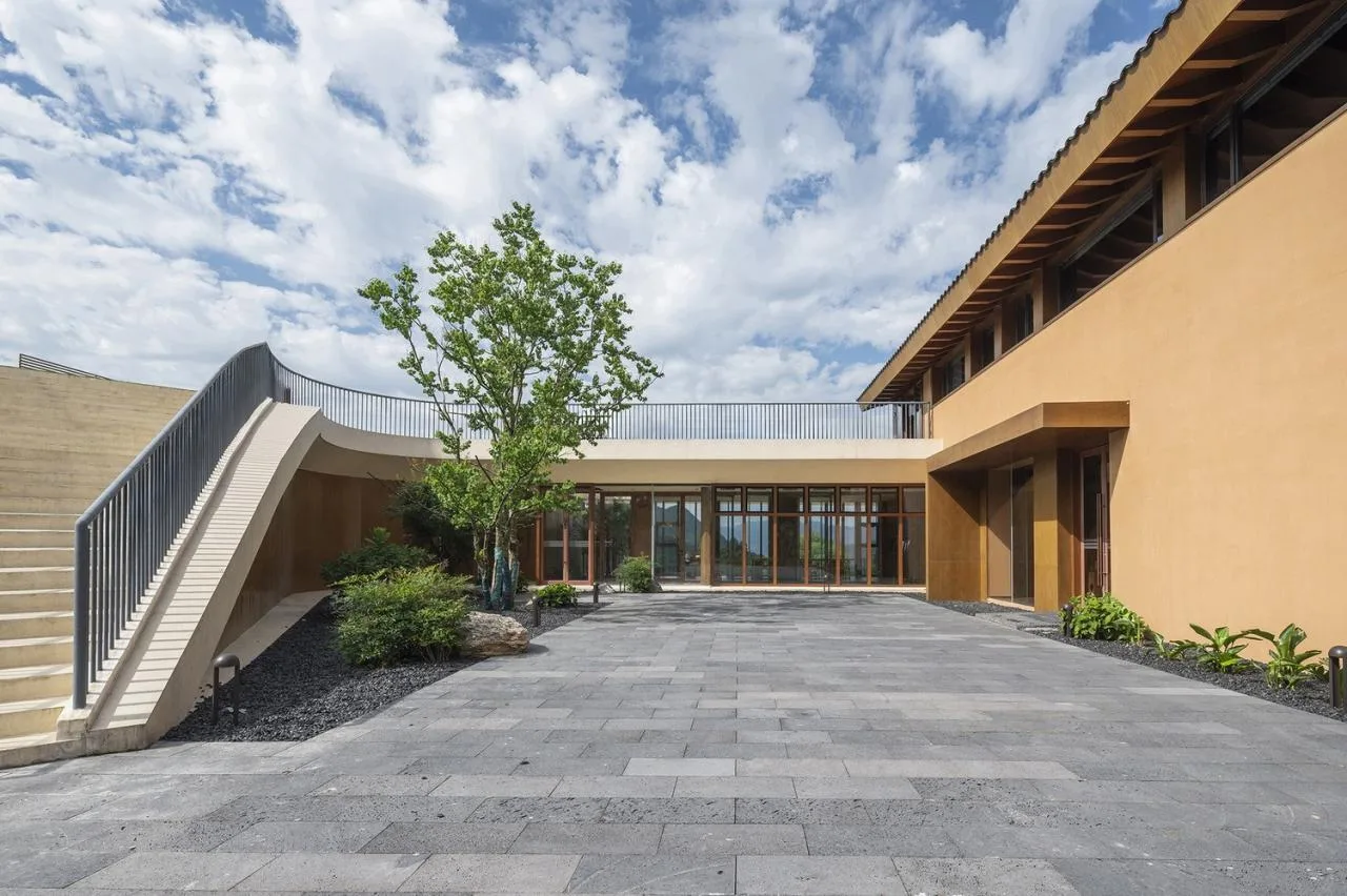 BIM Architecture | Three Gorges Tea Tourism Town Exhibition Center/Architecture Camp Design Studio