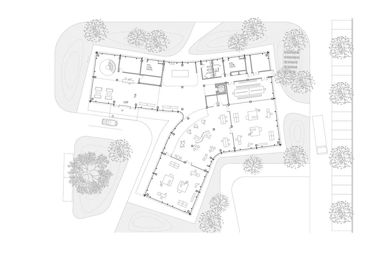 BIM Architecture | Wooden Home - Dafeng Wooden Structure R&D Center/CATS
