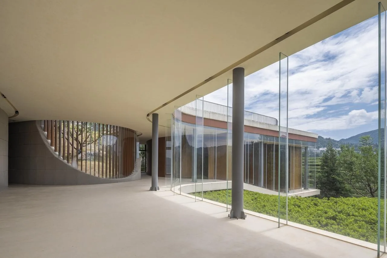 BIM Architecture | Three Gorges Tea Tourism Town Exhibition Center/Architecture Camp Design Studio