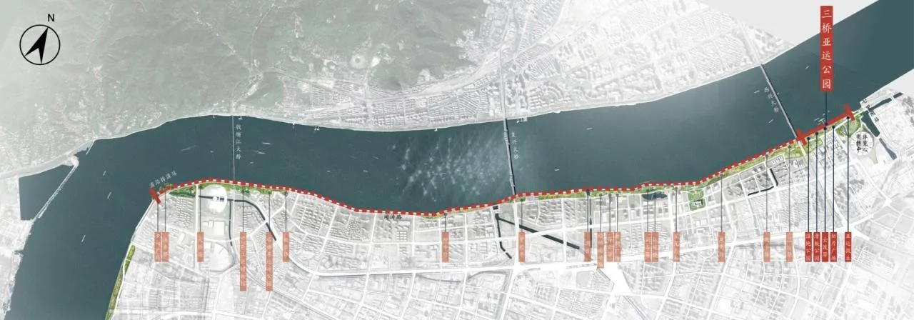 BIM Architecture | Hangzhou Binjiang Public Space · Sanqiao Asian Games Park/Tongji Original Design Studio