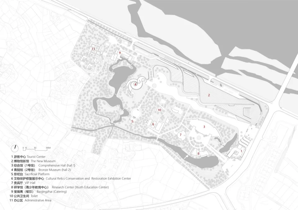 BIM Architecture | Sanxingdui Museum New Building/China Southwest Architectural Design and Research Institute