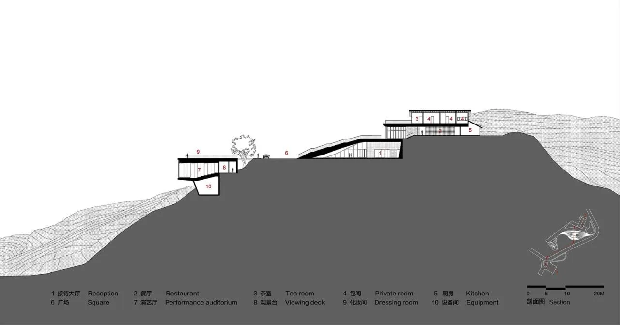BIM Architecture | Three Gorges Tea Tourism Town Exhibition Center/Architecture Camp Design Studio
