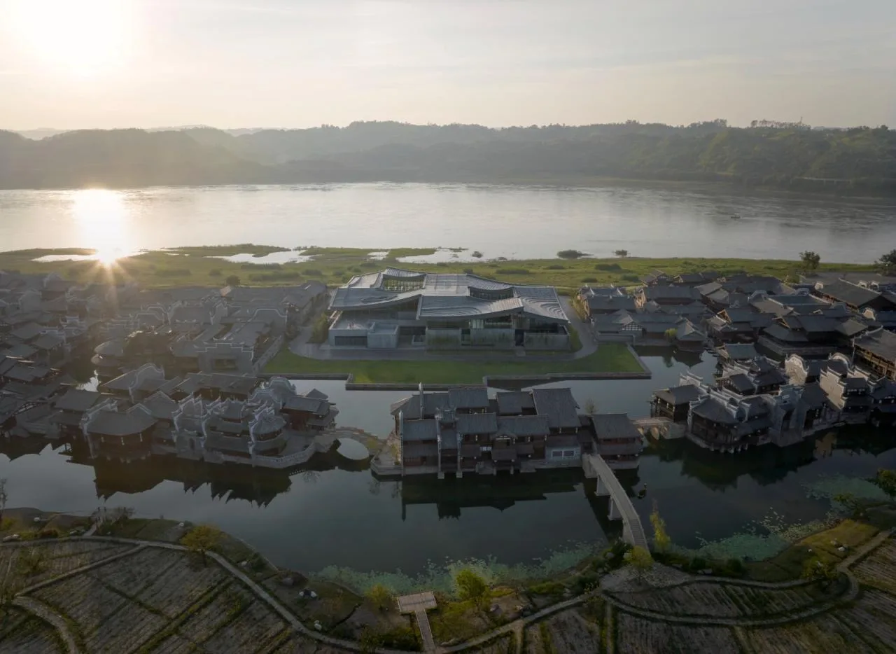 BIM Architecture | Lizhuang Cultural Anti Japanese War Museum/Tongji Original Design Studio