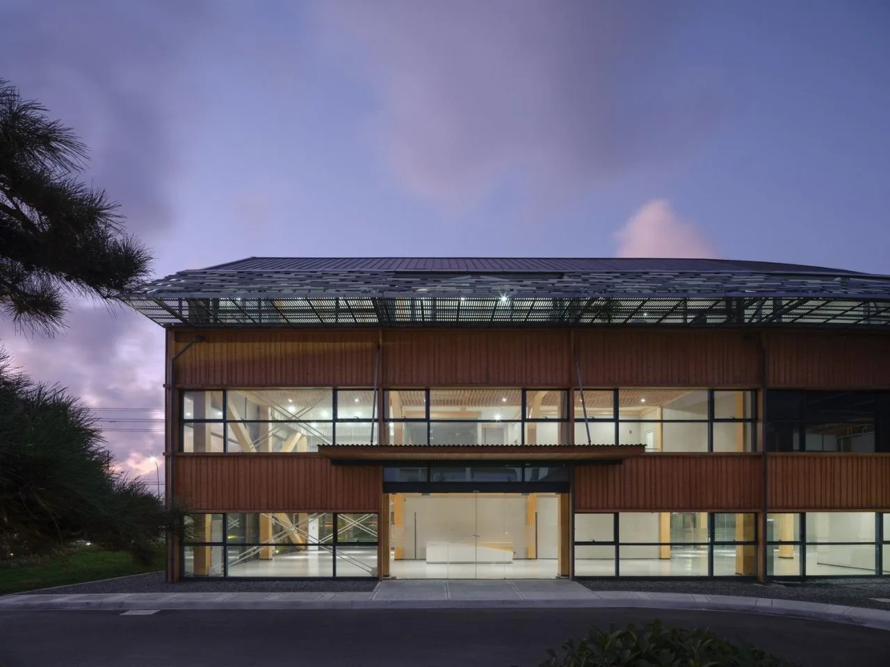 BIM Architecture | Wooden Home - Dafeng Wooden Structure R&D Center/CATS
