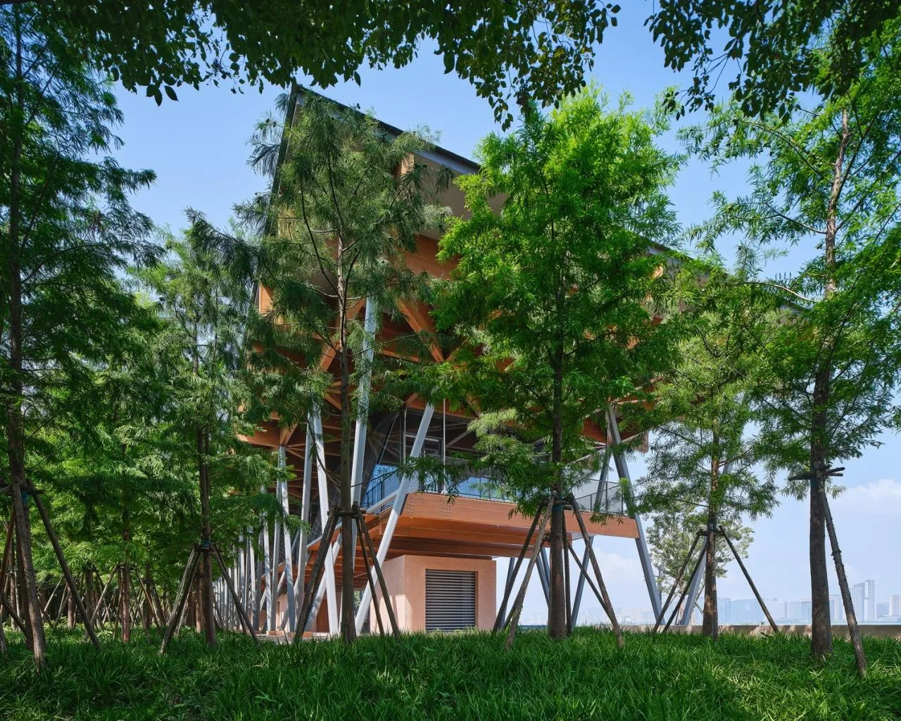 BIM Architecture | Hangzhou Binjiang Public Space · Changtingyi/Tongji Original Design Studio