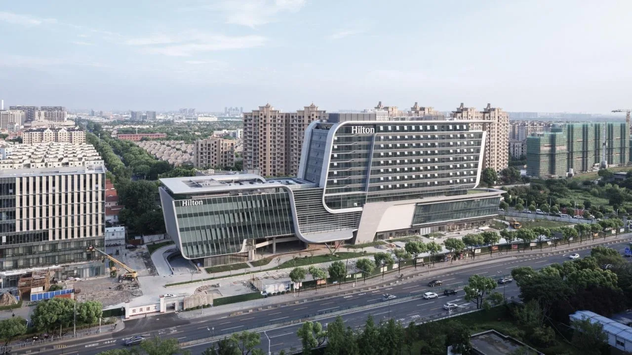 Hotel cluster skyline