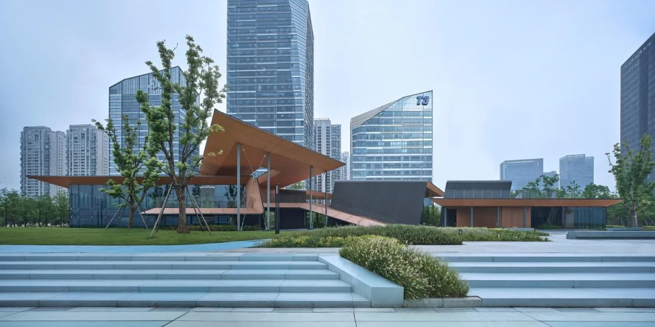 BIM Architecture | Hangzhou Binjiang Public Space · Fengyuanyi/Tongji Original Design Studio