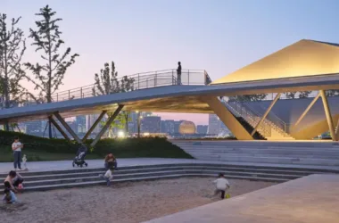 BIM Architecture: Hangzhou Binjiang Public Space at Sanqiao Asian Games Park by Tongji Original Design Studio-BIM WORLD