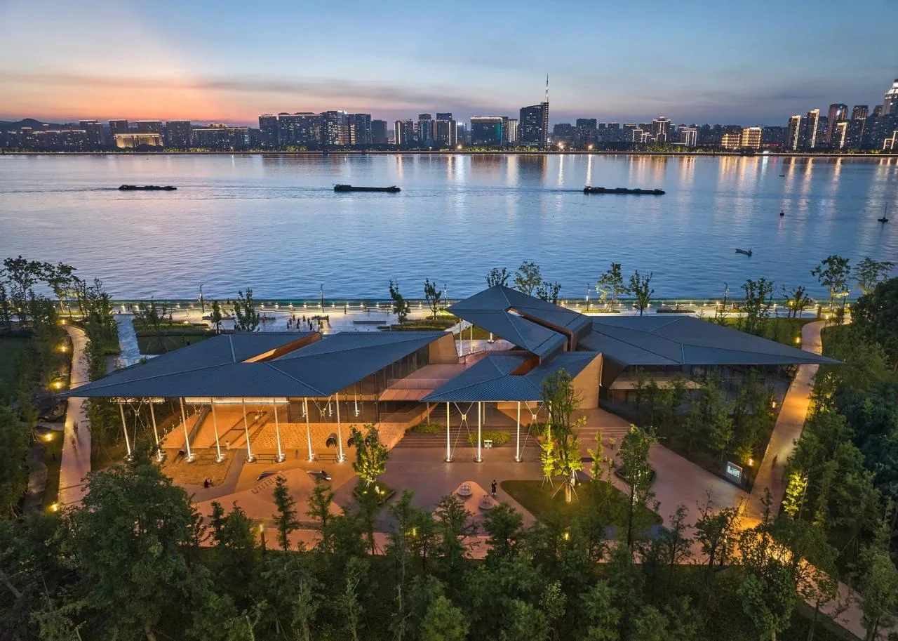 BIM Architecture | Hangzhou Binjiang Public Space · Fengyuanyi/Tongji Original Design Studio