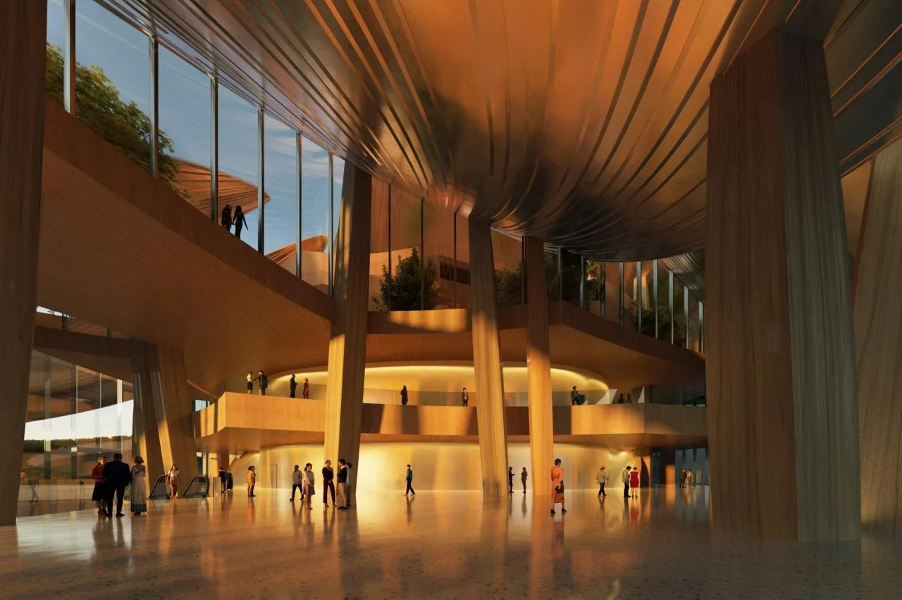 BIM Architecture | Anji 'Two Mountains' Future Science and Technology City Cultural and Art Center/MAD Ma Yansong's New Work