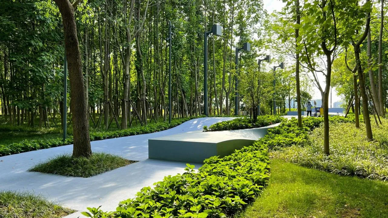 BIM Architecture | Hangzhou Binjiang Public Space · Sanqiao Asian Games Park/Tongji Original Design Studio