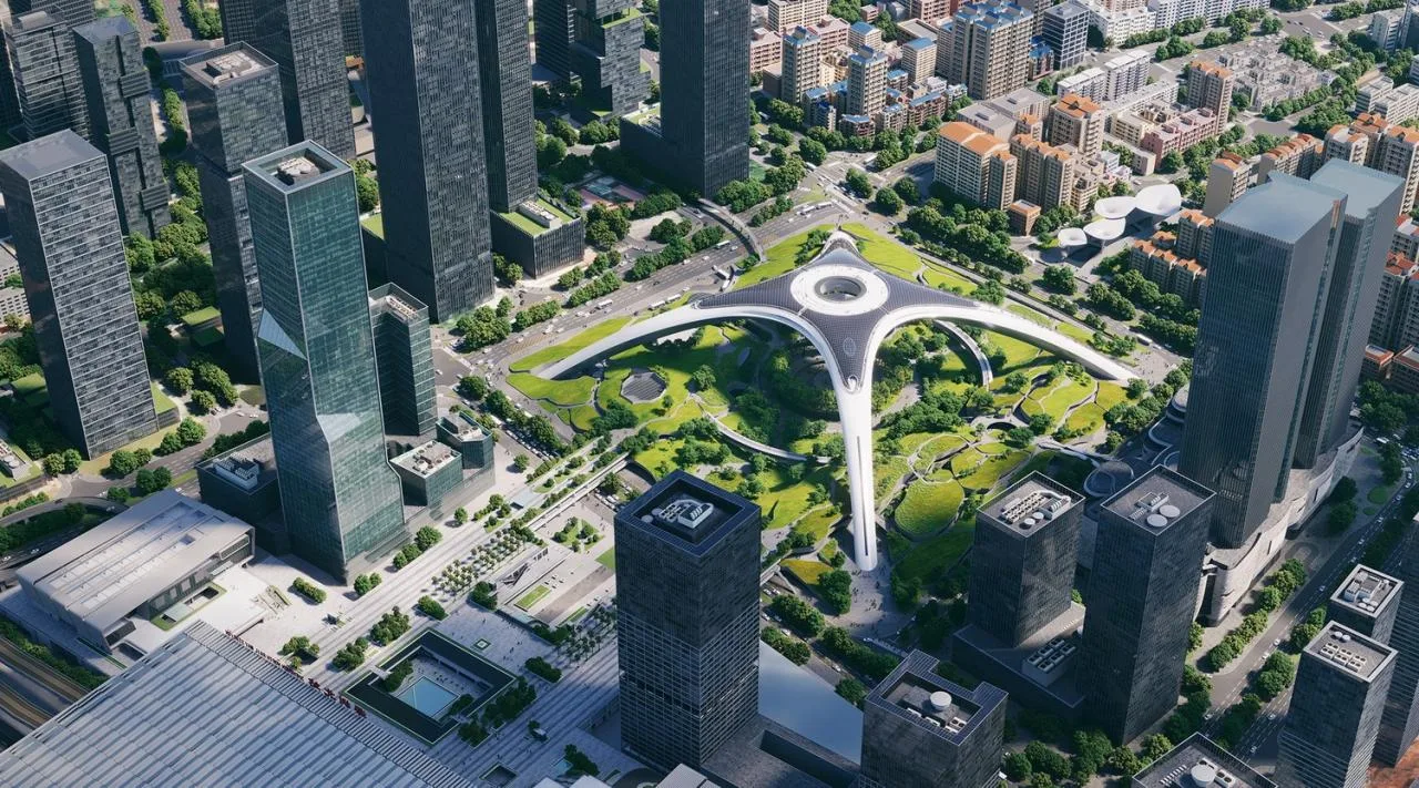 BIM Architecture | Shenzhen Super Core Green Core/MAD Ma Yansong