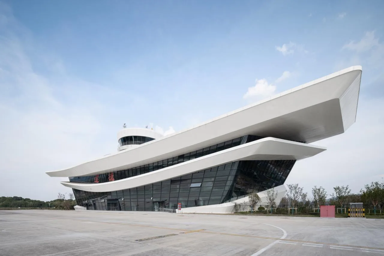 BIM Architecture | Hangzhou Asian Games Supporting Facilities: Qiandao Lake General Airport Terminal/Jinglan Building