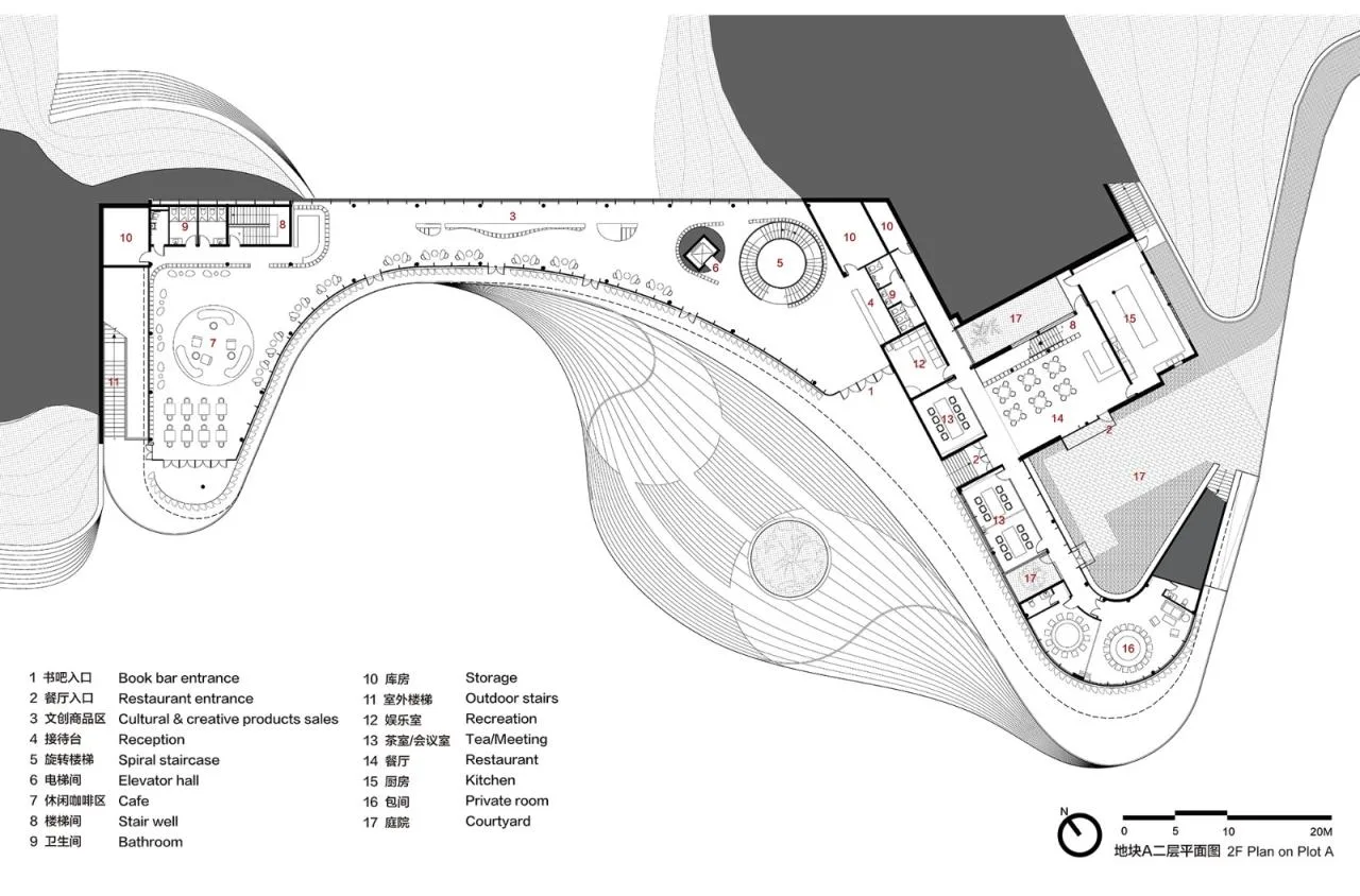 BIM Architecture | Three Gorges Tea Tourism Town Exhibition Center/Architecture Camp Design Studio